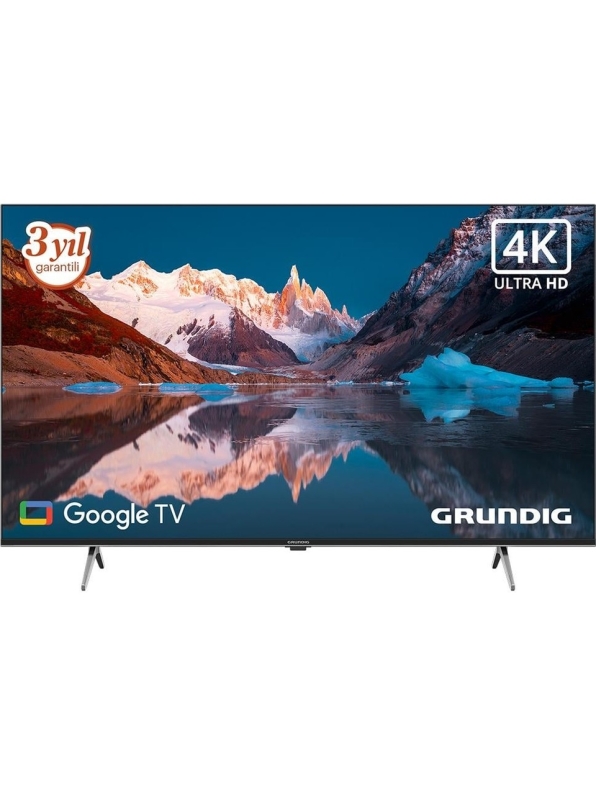Grundig 55 GKU 750 4K Ultra HD 55" 140 Ekran Uydu Alıcılı Google Smart LED TV - 1
