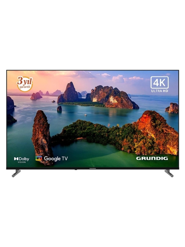 Grundig 65GKU750 65' 164 cm 4K UHD Google Smart TV Uydu Alıcılı - 1