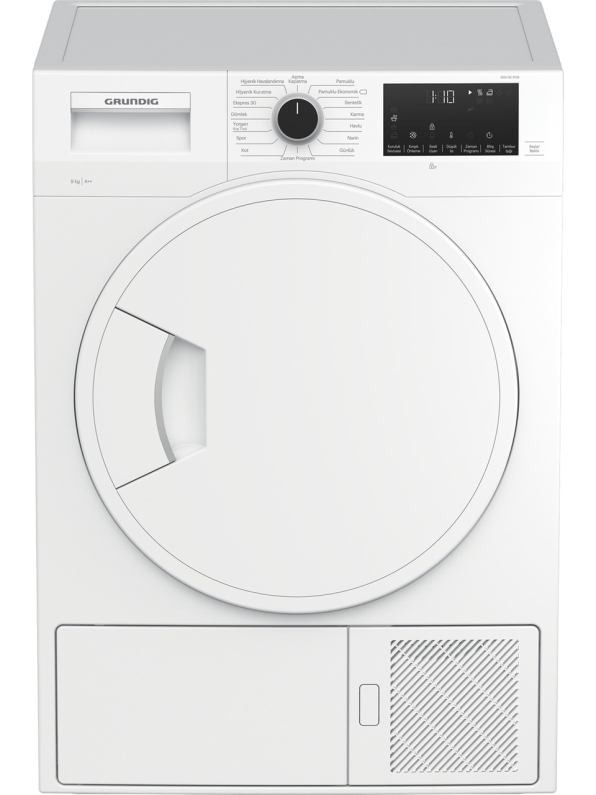 Grundig GDH 92 PCW 9 kg Çamaşır Kurutma Makinesi - 1