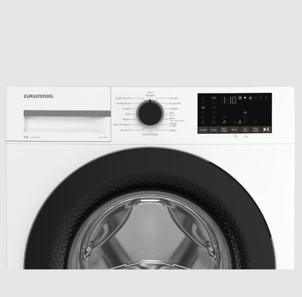 Grundig GPWM 92655 1200 Devir 9 kg Çamaşır Makinesi - 3