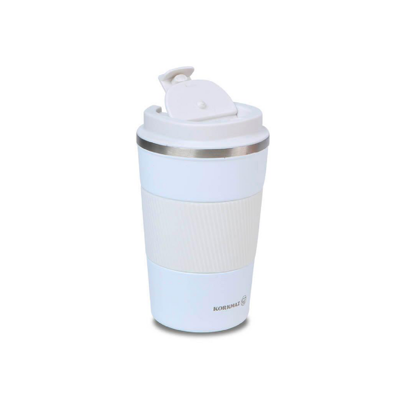 Korkmaz A5540-1 Eterna Kahve Bardağı Beyaz