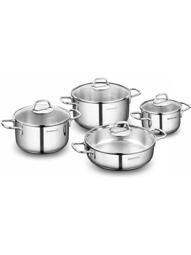 Korkmaz Tencere Seti Perla 4lü A1606