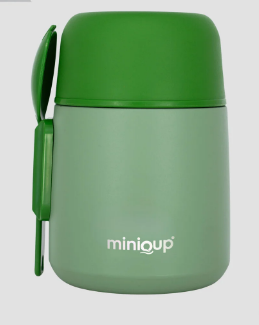 MiniQup Q4-500-YE MealMate 500ml Yemek Termosu Yeşil 700130 - 1