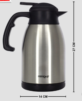 MiniQup Q6-20-IN Quarno 2000ml Termos İnox 700321 - 2