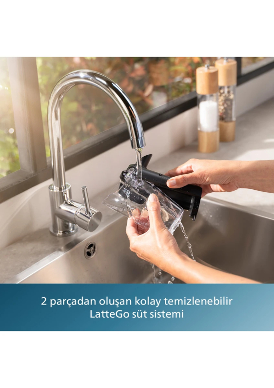 Philips 3300 Serisi LatteGo EP3343/50 Tam Otomatik Espresso Makinesi - 3