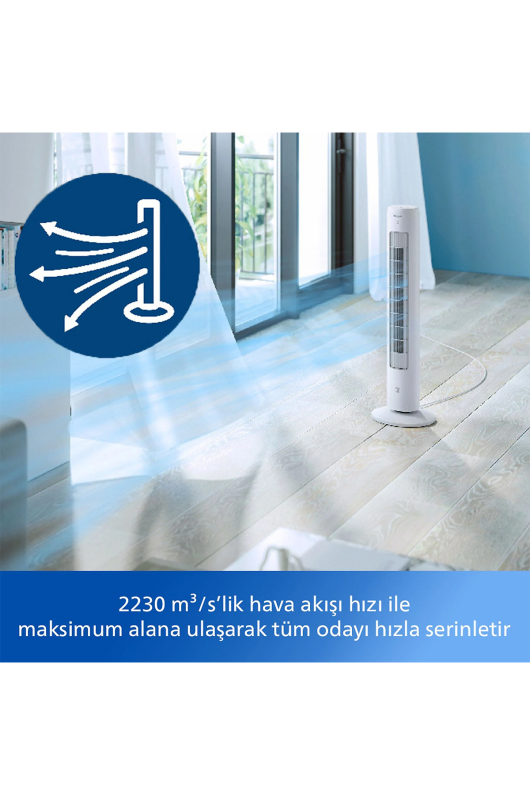 Philips 5000 Serisi CX5535/00 Kule Tipi Fanlı Vantilatör - 3