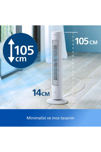 Philips 5000 Serisi CX5535/00 Kule Tipi Fanlı Vantilatör - 7