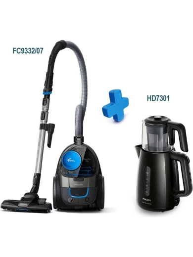 Philips 6706020 FC9332/07 Süpürge+ HD7301/00 1700W Çay Ustası Çay Makinesi - 1