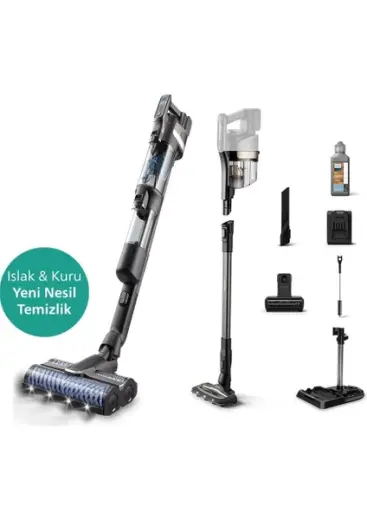 Philips Aqua Trio XW9463/11 Islak Kuru Şarjlı Dikey Süpürge - 1