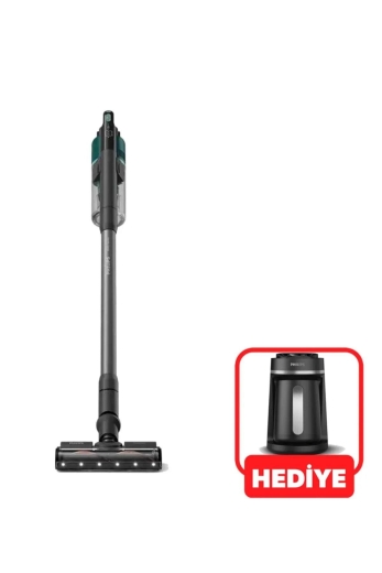 Philips BXA0055/01 XC6557 Dikey Şarjlı Süpürge + HDA150 Türk Kahve Makinesi Set