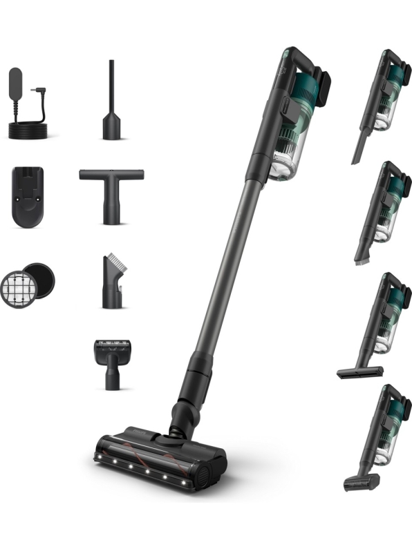 Philips BXA0076/00 XC6456 Dikey Süpürge + HDA150/61 Türk Kahve Makinesi Set - 1