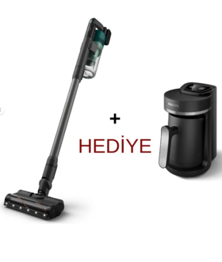 Philips BXA0076/00 XC6456 Dikey Süpürge + HDA150/61 Türk Kahve Makinesi Set - 3