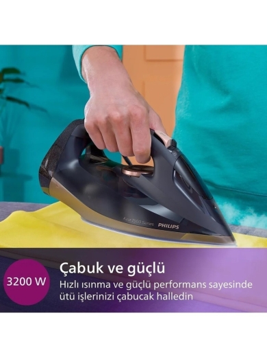 Philips BXA0103/00 EP4446/70 LatteGo Tam Otomatik Espresso Makinesi DST7510/80 Ütü Bundle Set - 6