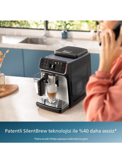 Philips BXA0103/00 EP4446/70 LatteGo Tam Otomatik Espresso Makinesi DST7510/80 Ütü Bundle Set - 8