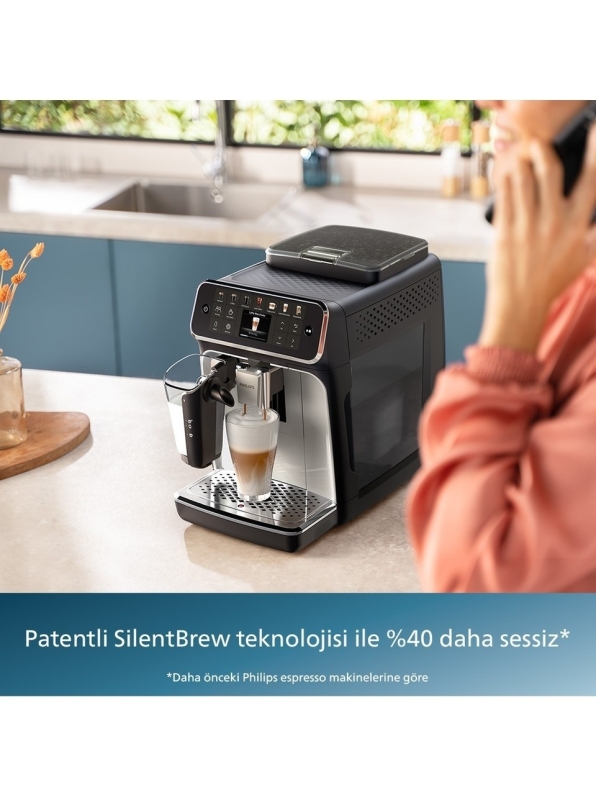 Philips BXA0103/00 EP4446/70 LatteGo Tam Otomatik Espresso Makinesi DST7510/80 Ütü Bundle Set - 8