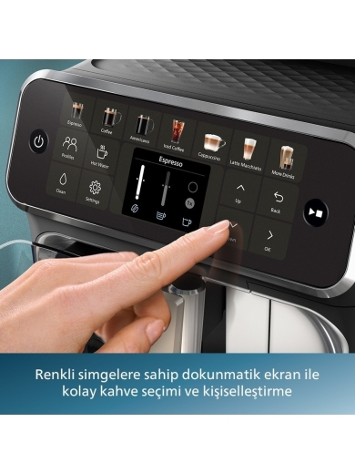 Philips BXA0103/00 EP4446/70 LatteGo Tam Otomatik Espresso Makinesi DST7510/80 Ütü Bundle Set - 10