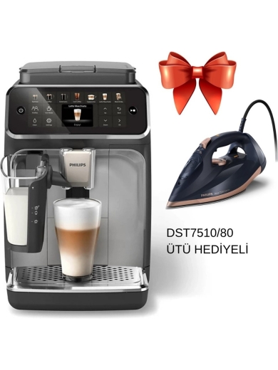 Philips BXA0103/00 EP4446/70 LatteGo Tam Otomatik Espresso Makinesi DST7510/80 Ütü Bundle Set