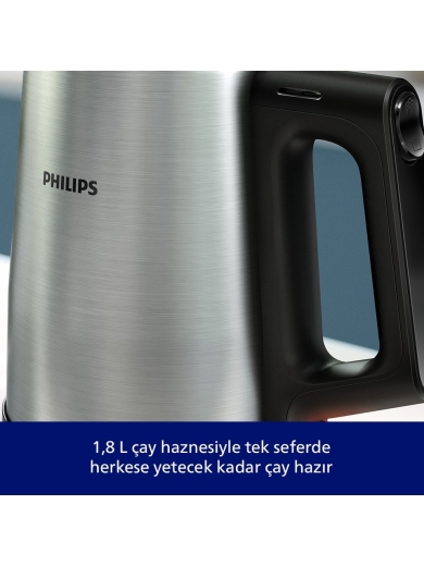 Philips HD7350/00 1900 W Cam Demlikli Çay Makinesi - 4