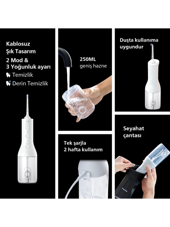 Philips HX3826/31 Sonicare 3000 Ağız Duşu - 5
