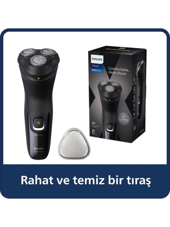 Philips X3021/00 Shaver 3000X Series Tıraş Makinesi - 4