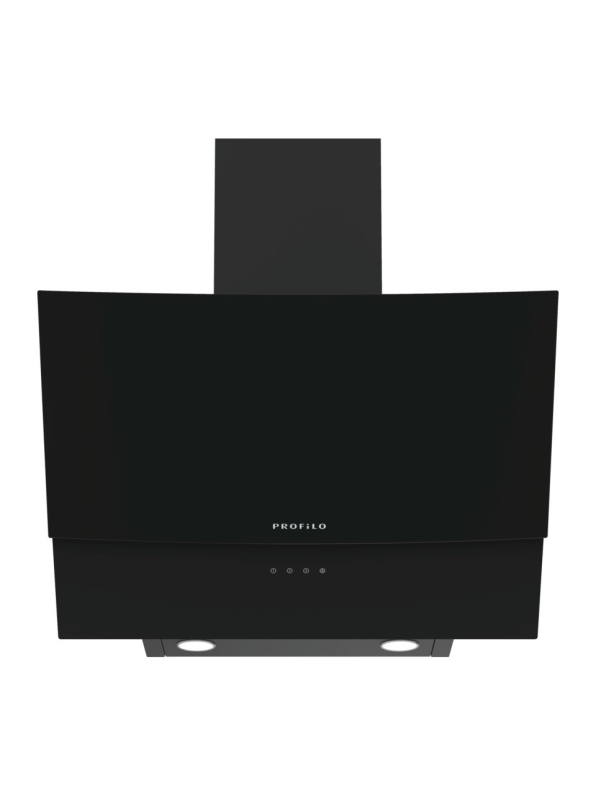 Profilo Dve6G560 Yatay Camlı Siyah Ankastre Davlumbaz - 1