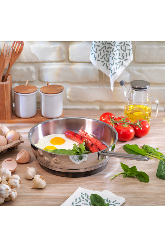 Schafer Held Çelik Tava 26 Cm -1 Prç.-Inox - 1