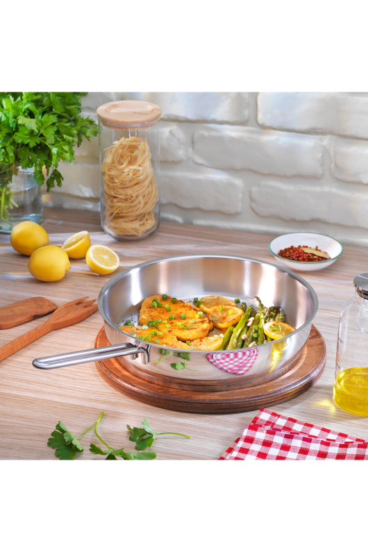 Schafer Held Çelik Tava 28 Cm -1 Prç.-Inox - 1