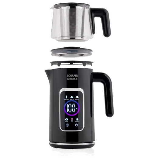 Schafer NeoTea Dijital Çay Makinesi-Siyah - 2