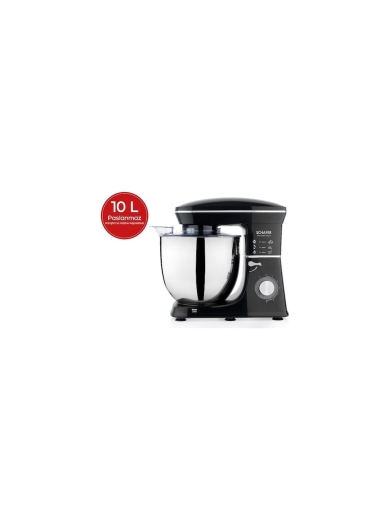 Schafer Prochef Maxi Stand Mikser 10 L-Siyah