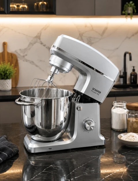 Schafer Prochef XXL Stand Mikser 12 L-Gümüş - 1