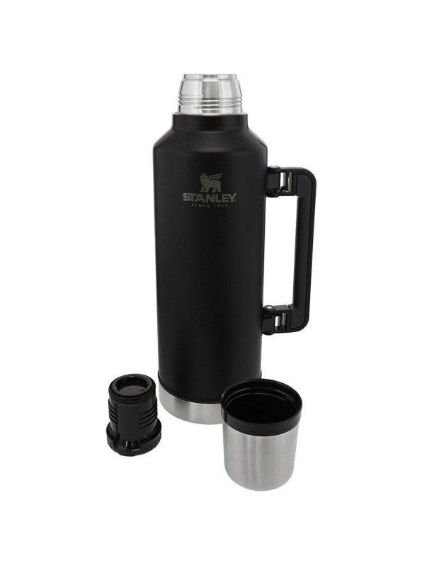 Stanley 10-07935-045 The Legendary Classic Bottle 2.3L / 2.5QT Termos Matte Black Pebble - 3