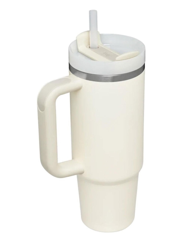 Stanley 10-10827-891 Quencher Pipetli Termos Bardak 0,89 Lt/30oz - Cream 2.0 (New ) - 2