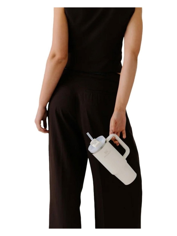 Stanley 10-10827-891 Quencher Pipetli Termos Bardak 0,89 Lt/30oz - Cream 2.0 (New ) - 3