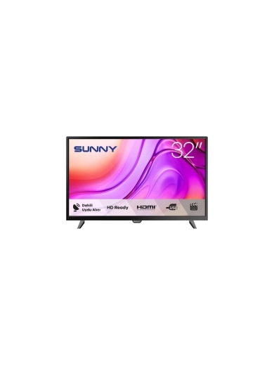 Sunny SN32HMLN-N01S HD 32'' 82 Ekran Uydu Alıcılı LED Televizyon