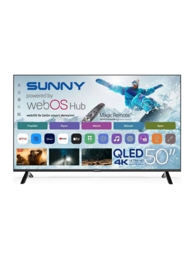Sunny SN50QUPRL-W02M 50'' 127 Ekran Uydu Alıcılı 4K Ultra HD webOS TV