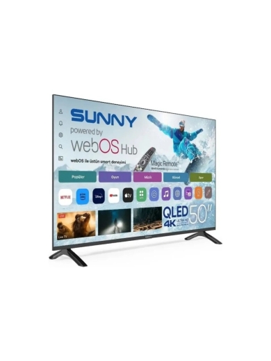 Sunny SN50QUPRL-W02M 50'' 127 Ekran Uydu Alıcılı 4K Ultra HD webOS TV - 2