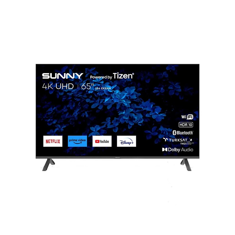 Sunny SN65FMN503 4K Ultra HD Uydu Alıcılı Smart LED TV 165 Ekran 65 inç